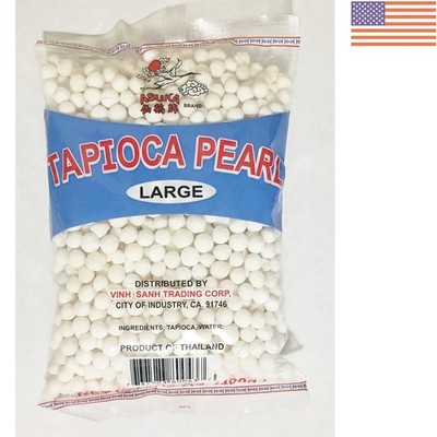 Natural Cassava Tapioca Pearls 14oz - Ideal for Delicious Pudding Creations
