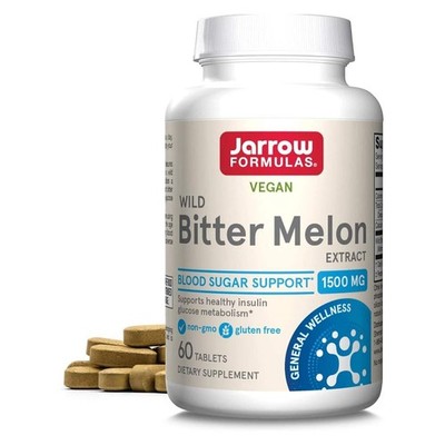 Jarrow Formulas Wildbittermelonenextrakt 1500mg, 60 Tabletten Blutzuckerunterstützung