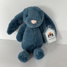 jellycat - small bashful mineral blue bunny - for sale online
