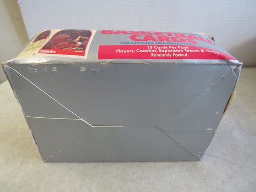 Vintage 1989 NBA Hoops Basketball Cards Box 36 Unopened Packs In Retail Box - Picture 8 of 8