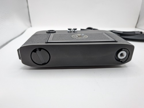 Meter Works! 【MINT】 Leica M5 Black Late 3Lugs Model Film w/Strap from JAPAN P87 - Picture 14 of 22