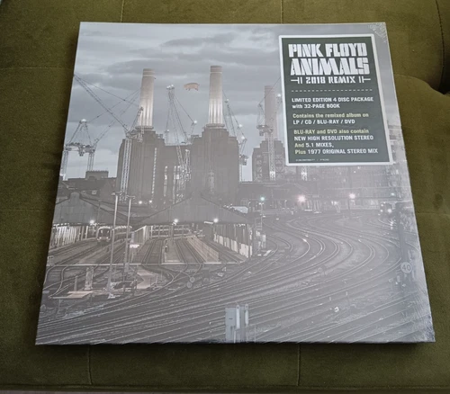PINK FLOYD ANIMALS 2018 REMIX LP CD BLU RAY DVD BOOK LIMITED EDITION NEW SEALED
