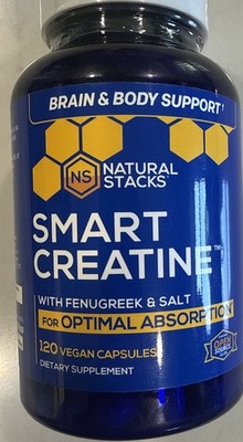 Natural Stacks Smart Creatine 120 Vegan Capsules