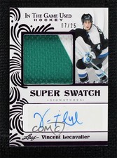 2022-23 Leaf ITG Used Purple 7/25 Vincent Lecavalier #SS-VL1 Auto 8q5