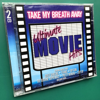 Take My Breath Away ULTIMATE MOVIE HITS 2x CD Spiderman Top Gun Tootsie Dracula
