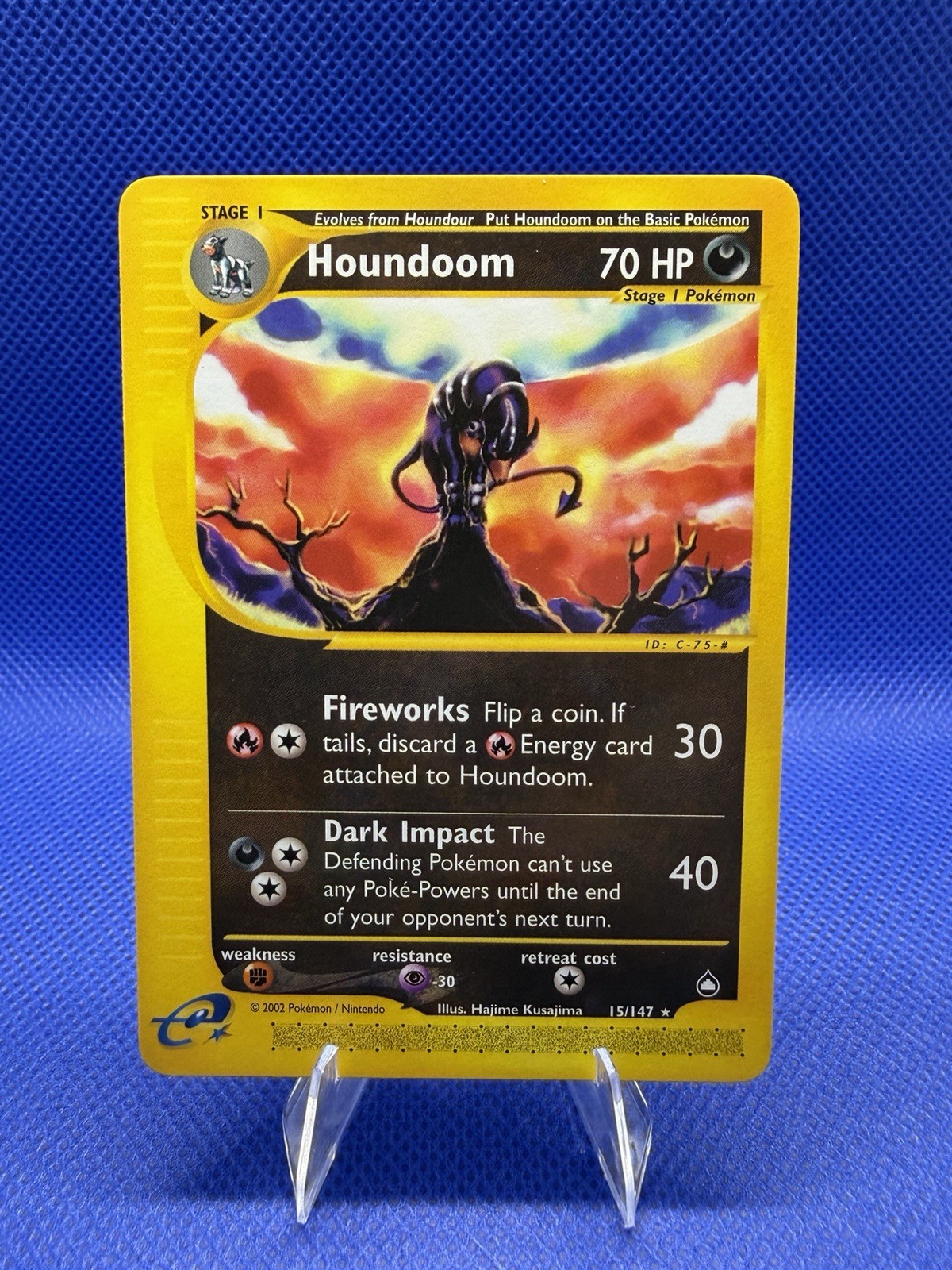 Houndoom 015/147 Aquapolis Regular Near Mint