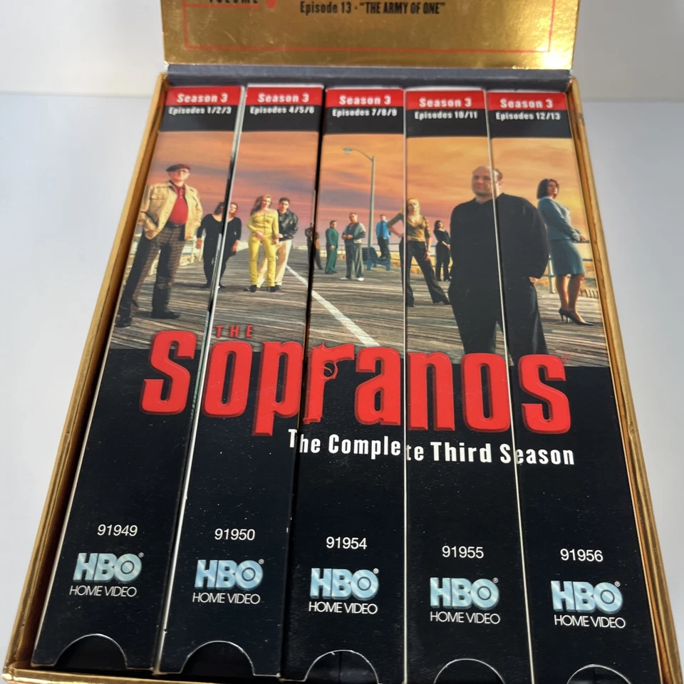 Видеокассеты The Sopranos третий сезон в комплекте HBO - Изображение 3 из 4