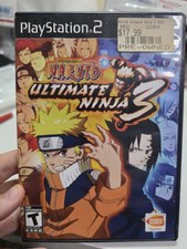 Naruto Ultimate Ninja 3 PlayStation 2 PS2 Game  MANUAL 