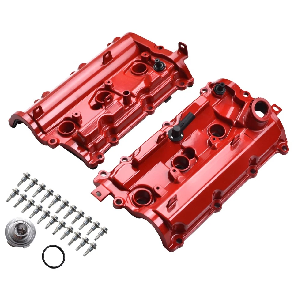 Upgrade Aluminum Valve Cover Set for Infiniti M37 11-13 Infiniti QX70 QX50 14-17 - Image 2 of 4