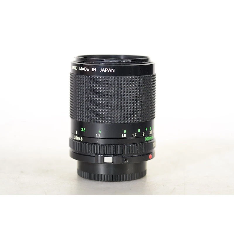 Canon Fd 100mm F/2 Manual Focus Lente - Fd 2,0/100 Teleobjetivo - Brillante - Imagen 3 de 4