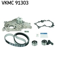 WASSERPUMPE + ZAHNRIEMENSATZ FÜR TOYOTA COROLLA KOMBI ( E12 ) - SKF VKMC 91303