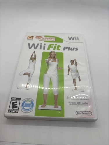 Wii Fit Plus (Nintendo Wii) Complete W/ Manual Tested Works Balance Fitness