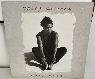 Vinyl LP Tracy Chapman Crossroads Cover VG+ Vinyl M-   A4/B7 - inkl. Beilage