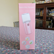 USB Portable Nano Mist Sprayer Minature, Skincare Face Hydrating, Moisturizing,