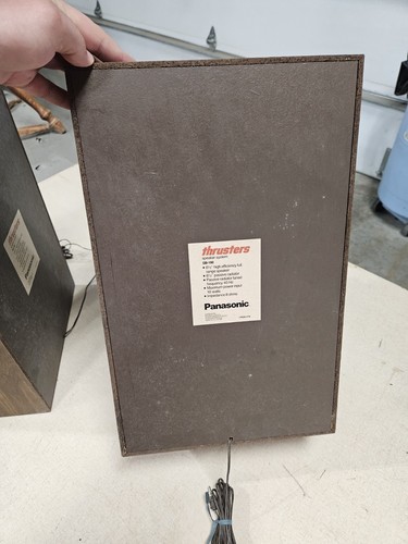 Vintage Panasonic Thruster SB-180 Speaker System 2 Speakers - Picture 10 of 14
