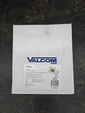 Valcom V-1030c 5 Watt 1 Way Voice Paging Horn Beige Opened Box NEW
