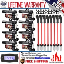 Ignition Coil Spark Plug Wire Set For Chevy Silverado GMC LS1 LS3 4.8L 5.3L 6.0L