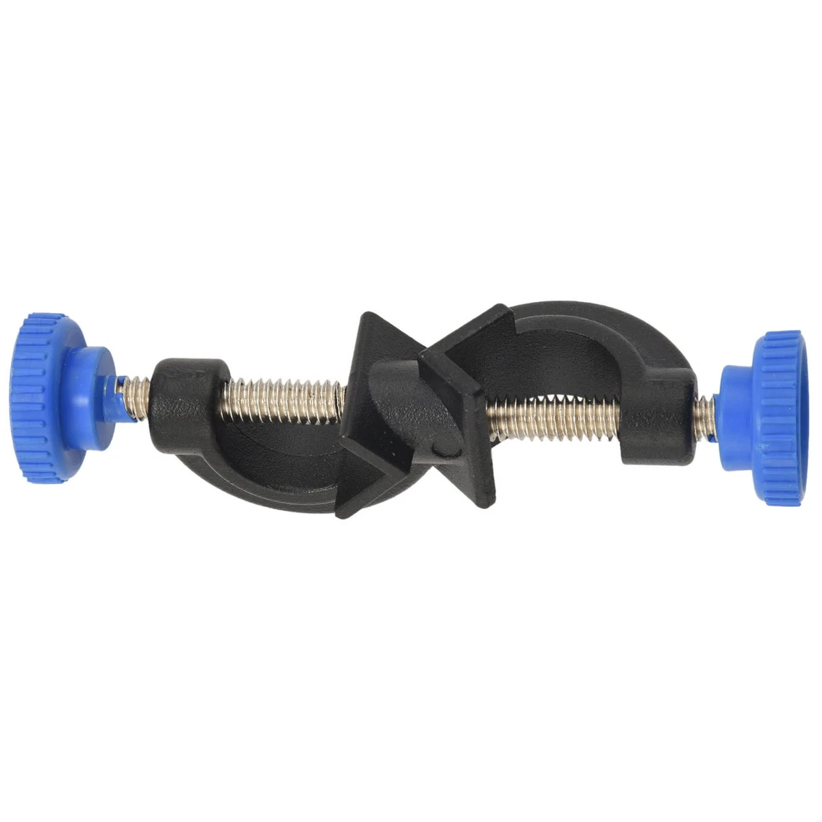 Lab Clamp Holder 2 Heads Retort Stand Holder 4 Pcs L9A17473