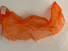 Dawn #0725 Midnight Lace Fashion Top ONLY Orange Lace by Topper VTG — photo 4