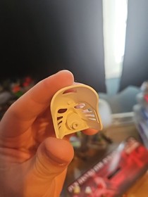 Lego Bionicle Toa Mata Toa Tahu White Hau Kanohi Mask Year 2001