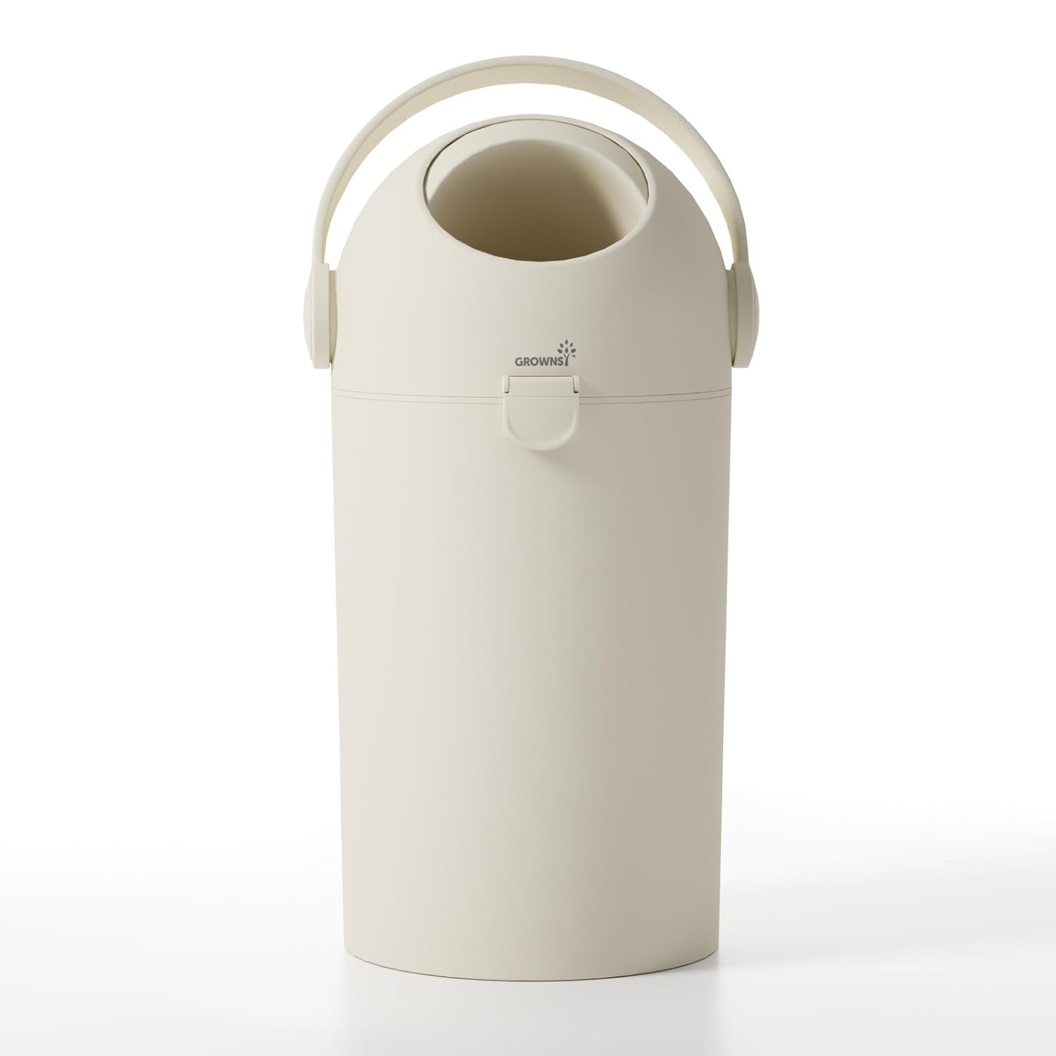 Pail, Odor-locking Roll-top Design, No Special Bag Required,