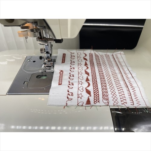 JUKI jureve HZL-010N Electric Sewing Embroidery Machine Hard Cover Tested - Picture 5 of 8