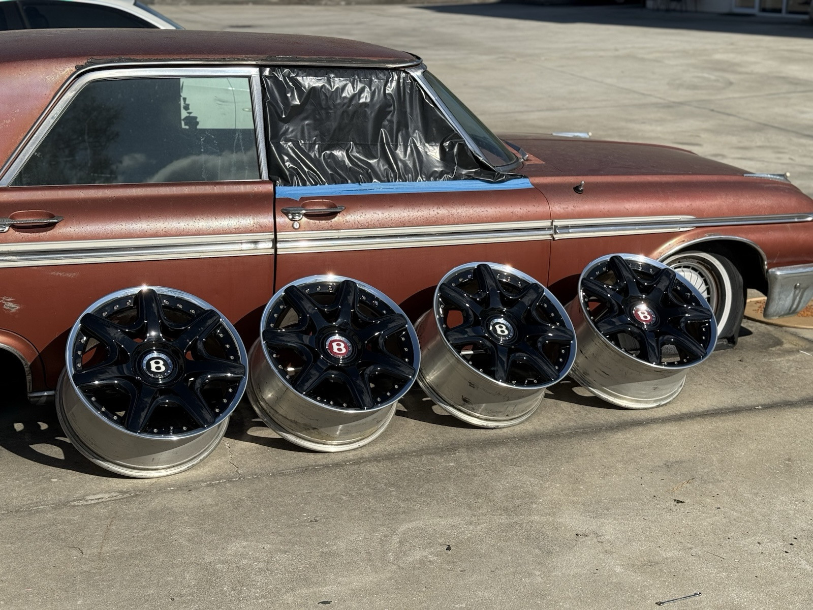 Factory Bentley Continental Mulliner GT Forged Wheels 20” 5x112