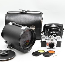 Contarex Carl Zeiss Mirotar 500mm F4.5 Lens with ZEISS IKON Body Top Mint 