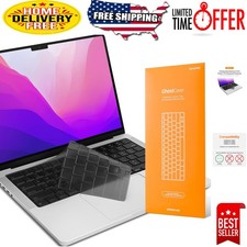 GhostCover Ultra Thin Tinted Keyboard Protector for MacBook Pro  Air 14/16