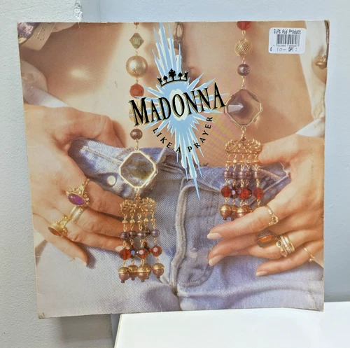 Madonna Like A Prayer Vinyl LP Sire 1989 - RSPCA NW London
