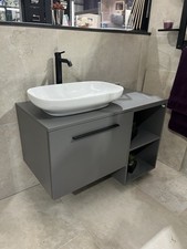 Ideal Standard I Life 100cm Basin Unit & Side Unit Grey