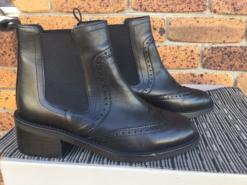 Kurk Geiger Black Unisex Boots 40 Made In Spain - Picture 6 of 10