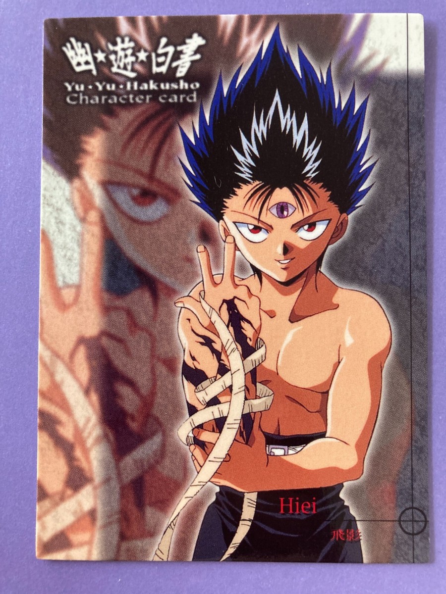 Hiei Character Card No.43 Yu Yu Hakusho Trading Card Game Japan