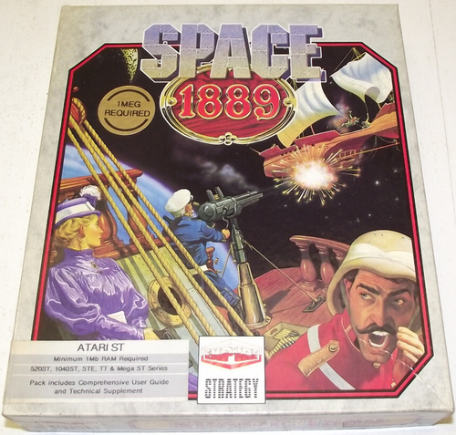 SPACE 1889 (Atari ST) COMPLETE IN BOX, Paragon Software / Empire Strategy