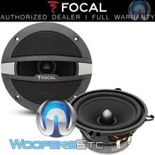 FOCAL AUDITOR R-13W2 5.25" MIDRANGE SPEAKERS & GRILLS CAR AUDIO 5 1/4" PAIR NEW