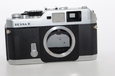 動確済 Voigtlander BESSA-R Silver #147 Voigtlander Bessa-R LTM 35mm Film Rangefinder Camera. Silver. Cap