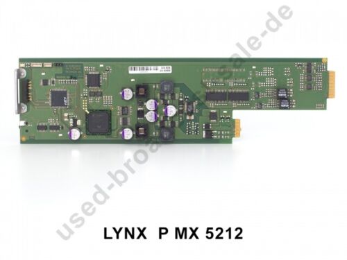 Lynx PMX 5212 (podwójne osadzanie audio AES) - Zdjęcie 1 z 1