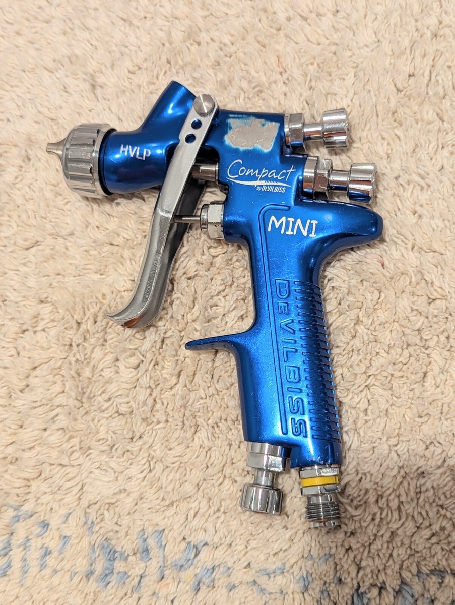 DeVilbiss Compact MINI HVLP Spray Gun 1.2 mm HS1 (Same As SRi Pro