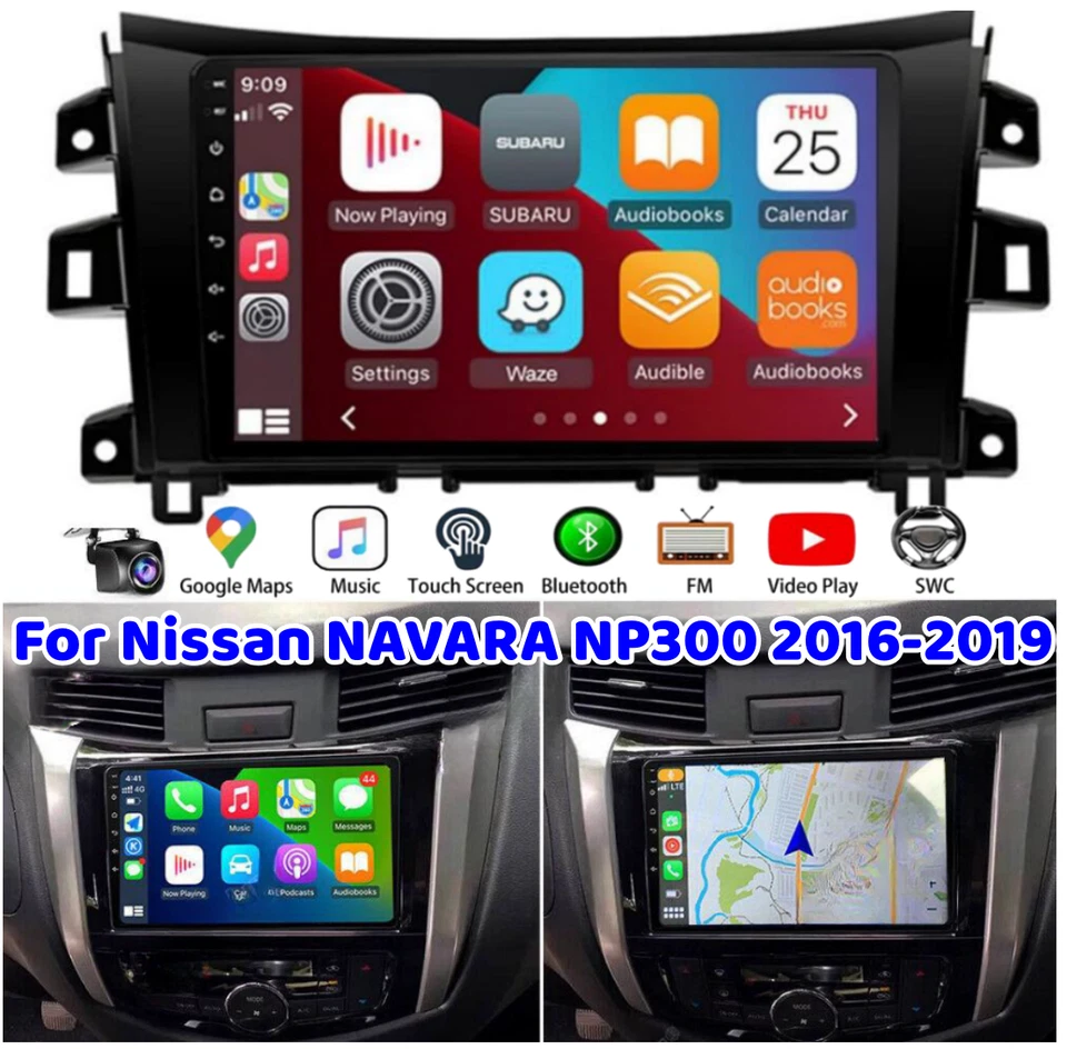 Unidad principal GPS radio coche Android 13.0 para Nissan NP300 Frontier 2016-2019 Carplay Foto 3 de 4