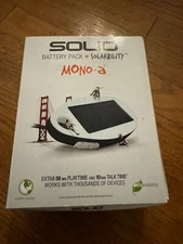 Solio Mono-A Hybrid Solar Charger - High Efficiency - Lithium-Ion Battery Pack