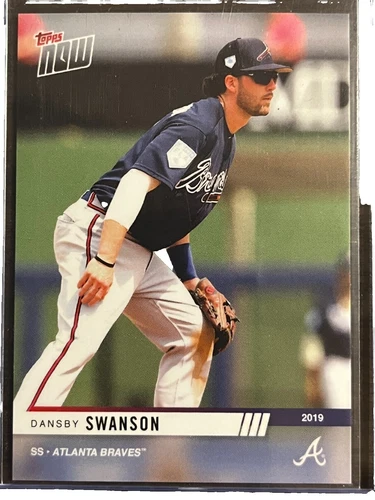 Topps Dansby Swanson Baseball 2019 Season Sports Trading Cards & Accessories