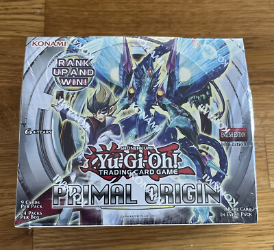 Yu-Gi-Oh! Primal Origin Display Englisch NEU/OVP 1st Edition