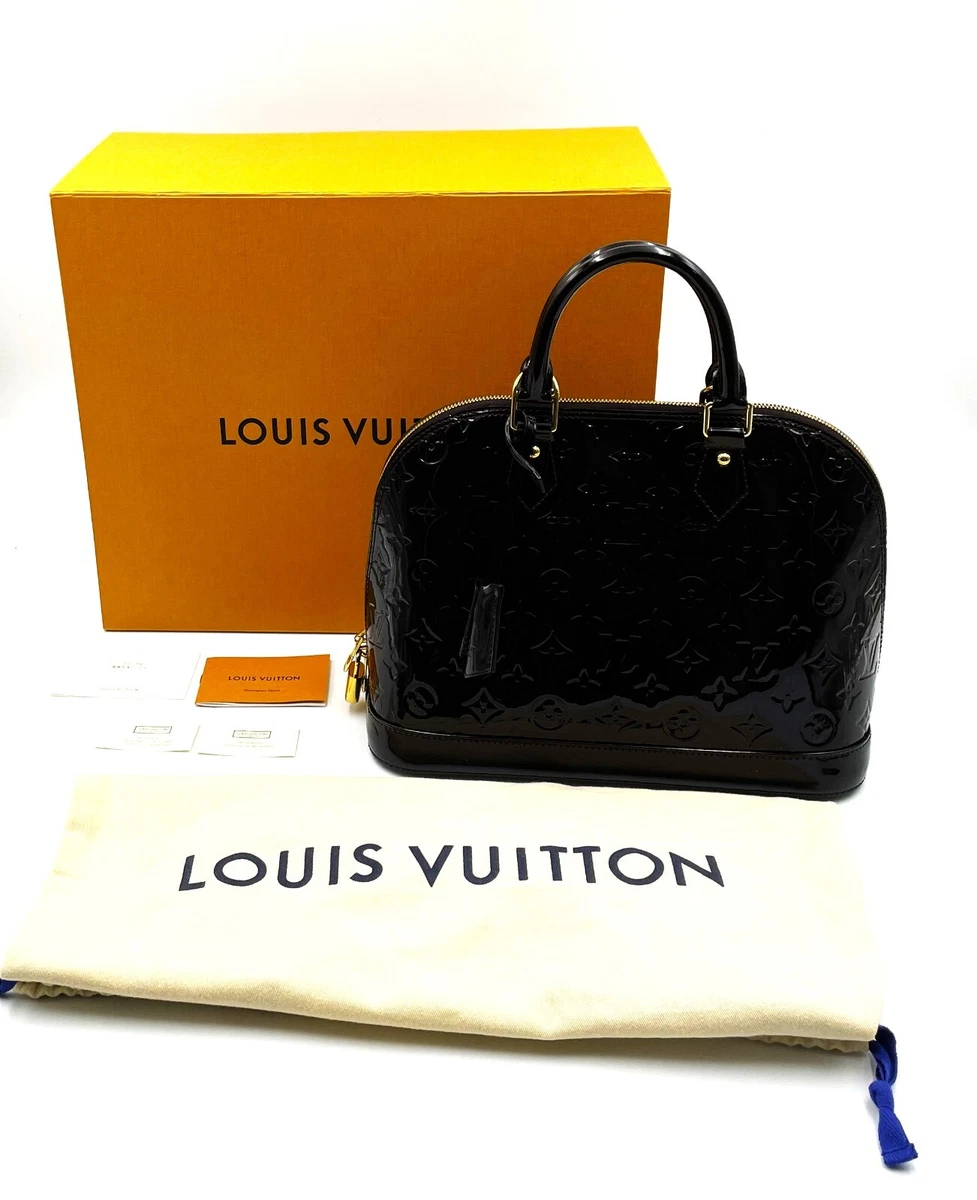 Louis Vuitton Alma Monogram Vernis PM Amarante - US