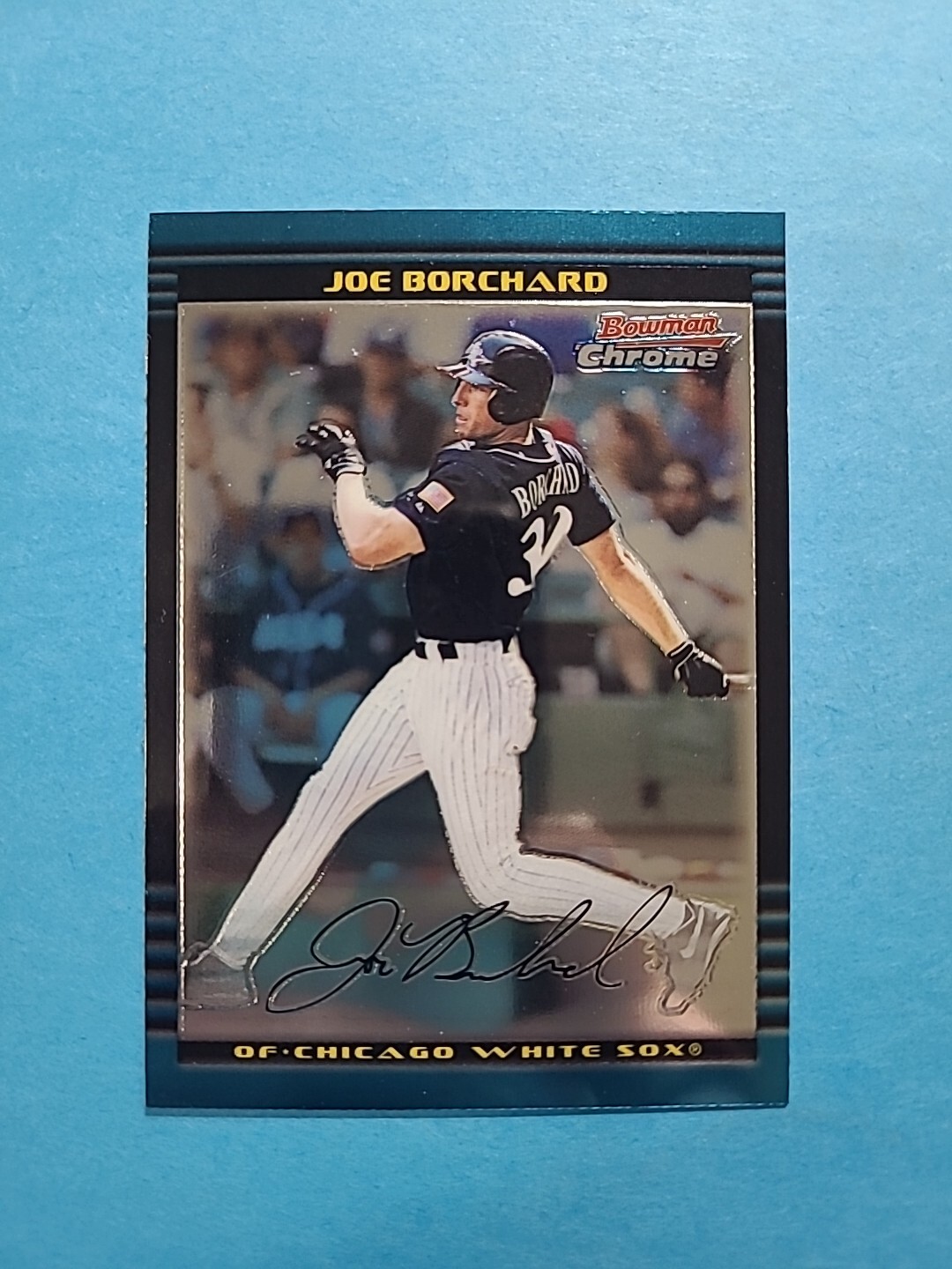 Joe Borchard #137 Baseball Cards 2002 Bowman Chrome Draft Picks trading card — raw and PSA graded price guide