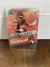 2021 NFL Mosaic Clyde Edwards-Helaire Got Game? Insert Chiefs