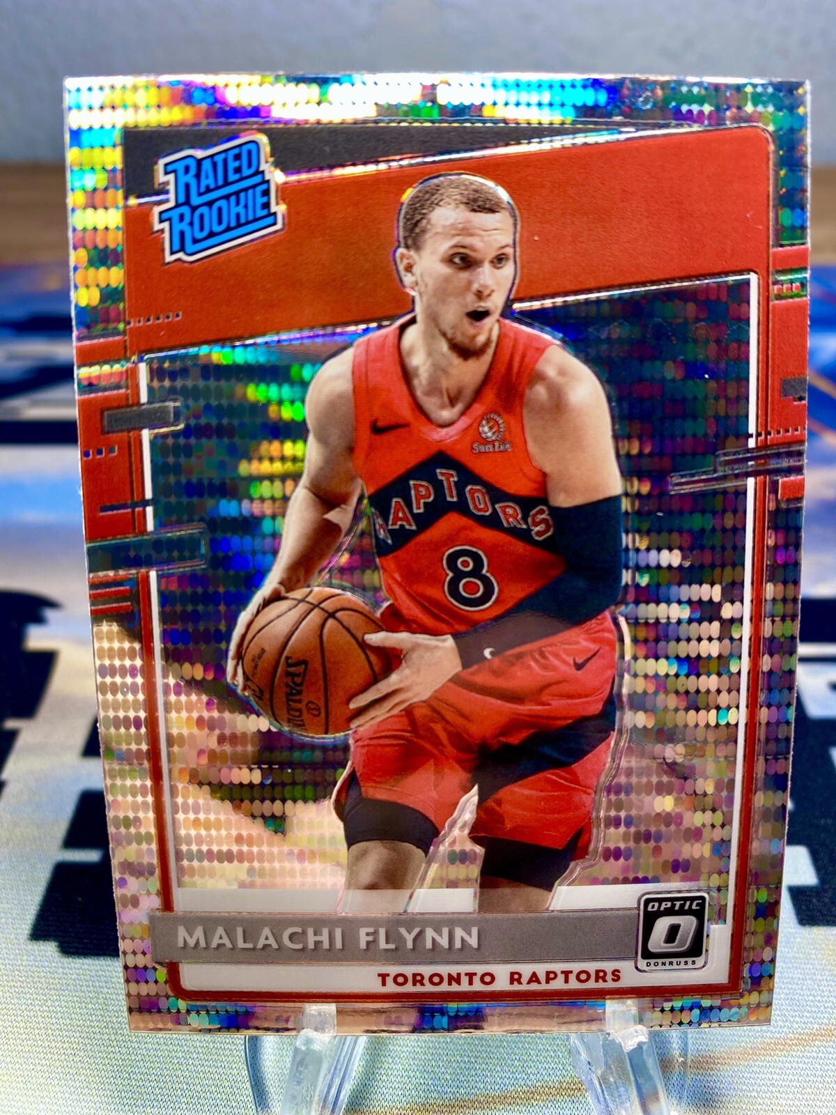 2020-21 Malachi Flynn Panini Donruss Optic Pulsar Prizm Rated Rookie #179