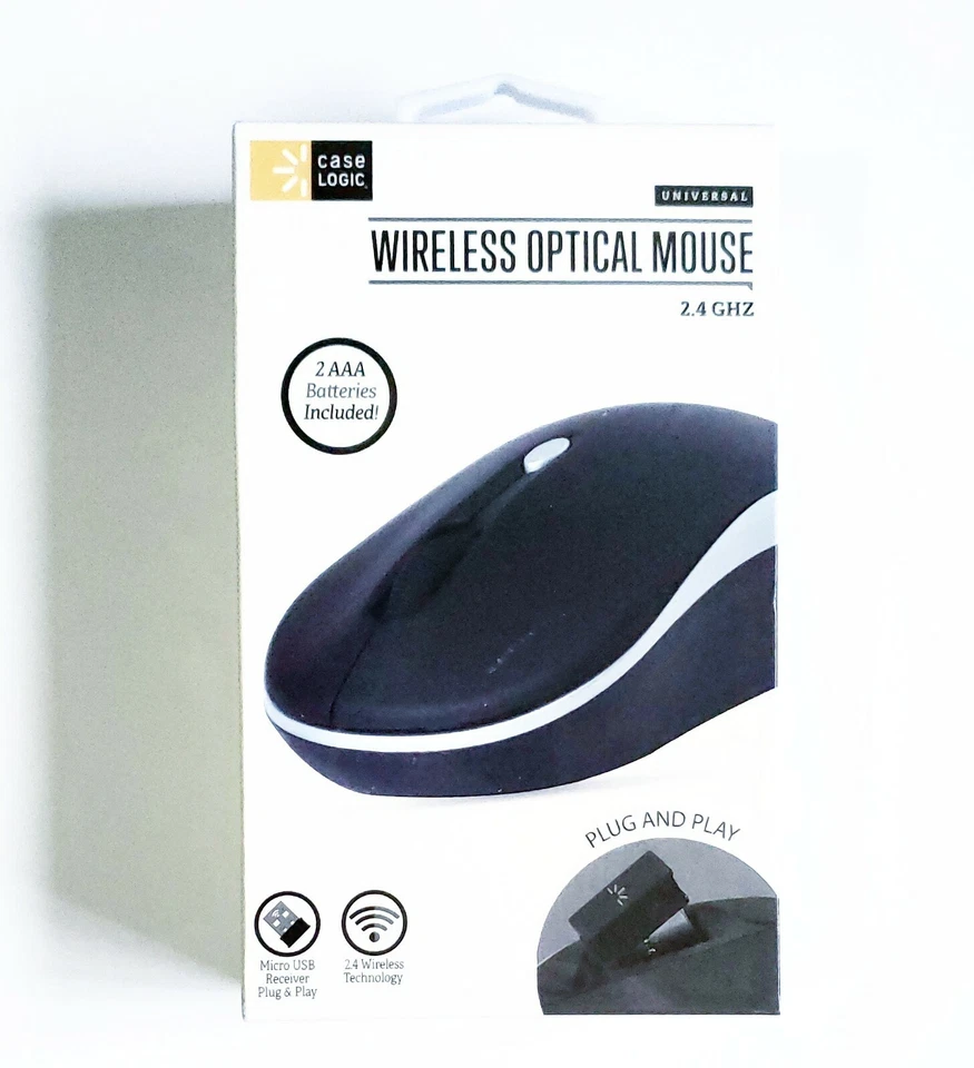 VicTsing USAE4-VTGEPC071AB Slim Wireless Silent Mouse - Black - Image 2 of 3