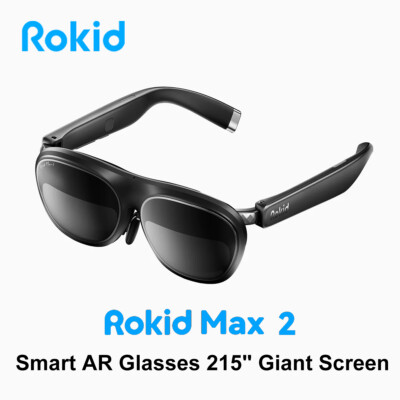 Rokid Max 2 Max2 Smart Glasses AR Glasses 50° FOV 120Hz 0-600° Myopia Adjustable