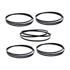 55-1/8" x 1/4" x 0.014" Band Saw Blades, 5PCS SK5 Carbon Steel For Woodworking