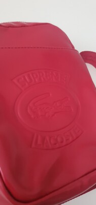 【18SS】Sholder Bag／SUPREME × LACOSTE Supreme LACOSTE Shoulder Bag Red - SS18 - US